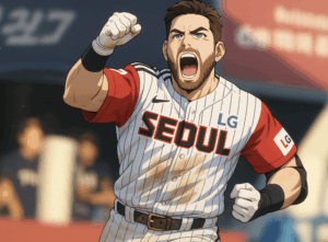 LG트윈스를 이끄는 외국인 타자, 오스틴 딘!